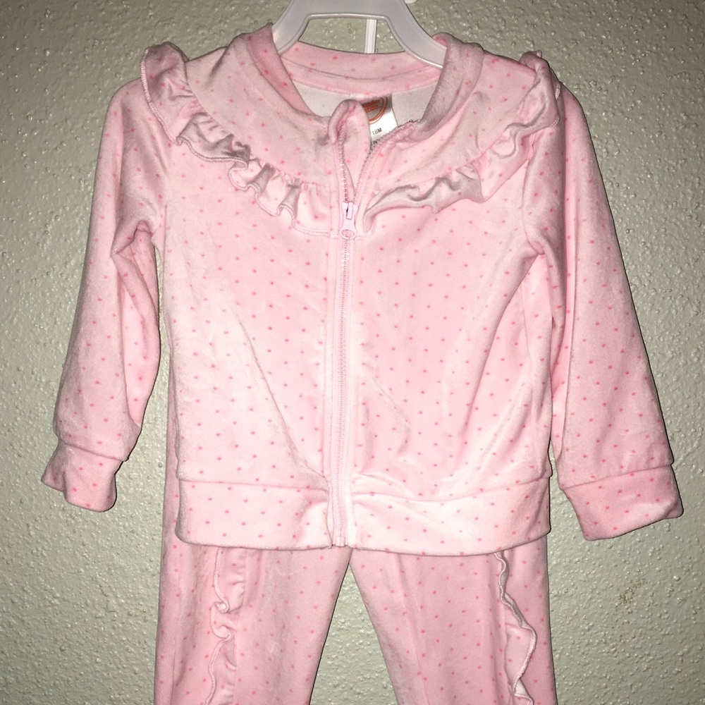🌸Pink Toddler Jacket and Pants Set